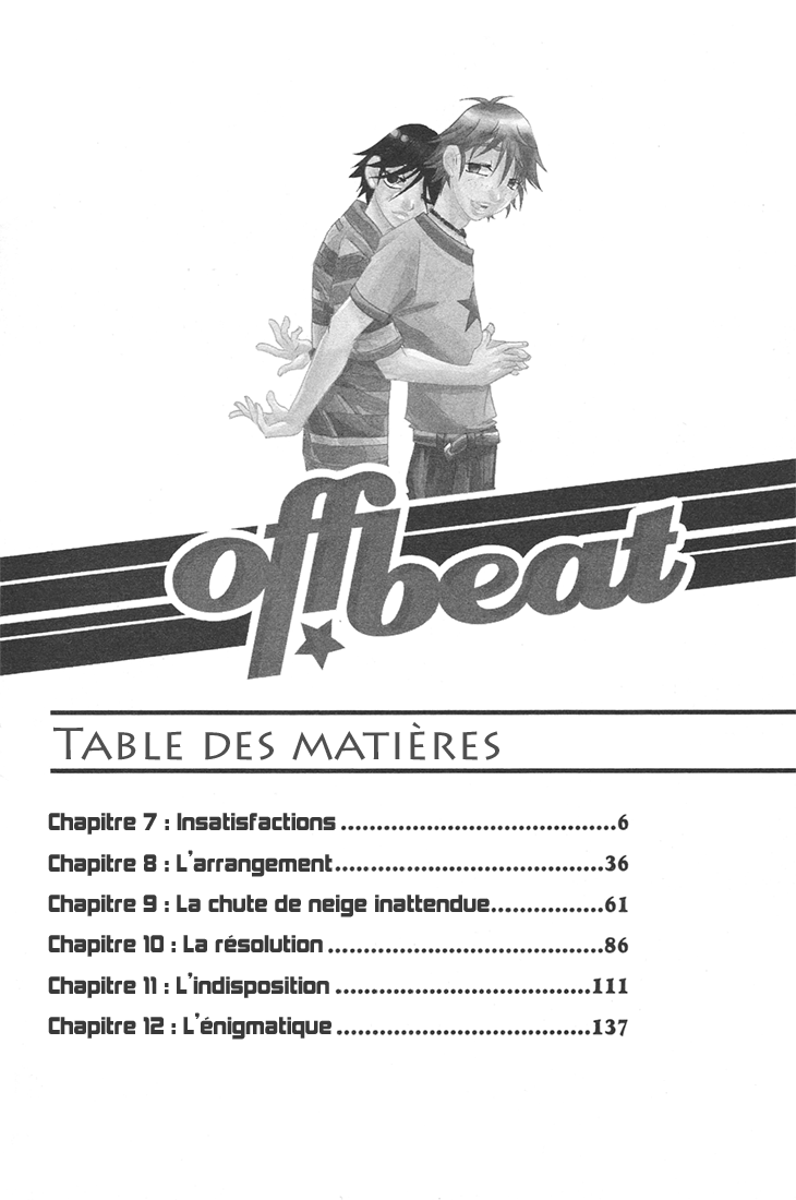 Off*Beat – Chapitre 07 - Insatisfactions